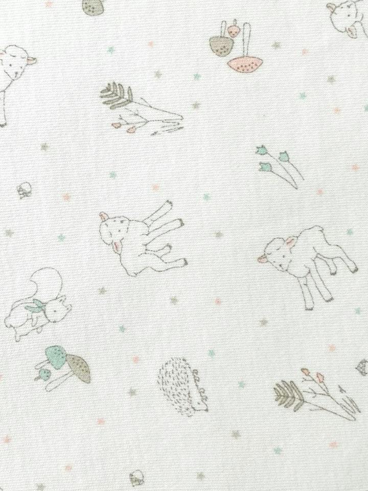 Peruvian Pima Cotton Mini Crib & Pack 'n Play Fitted Sheet – Lambie Meadow