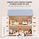 Wooden Dolls House Family