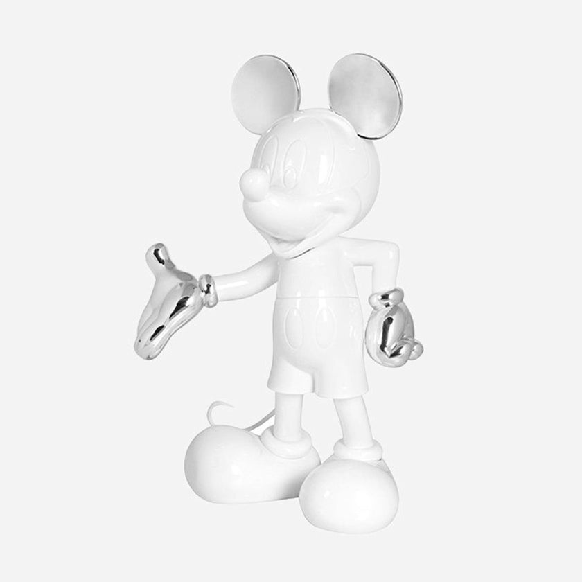 Mickey Mouse WELCOME White & Silver 12in