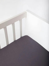 Block-Printed Cotton Fitted Crib Sheet