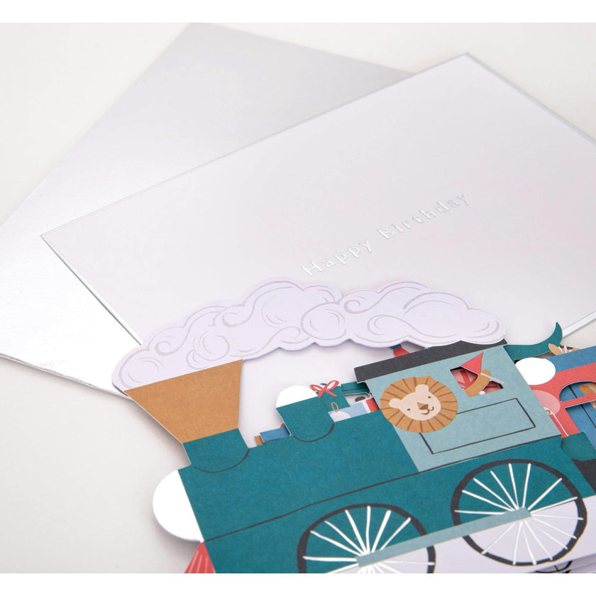 Train Birthday Card