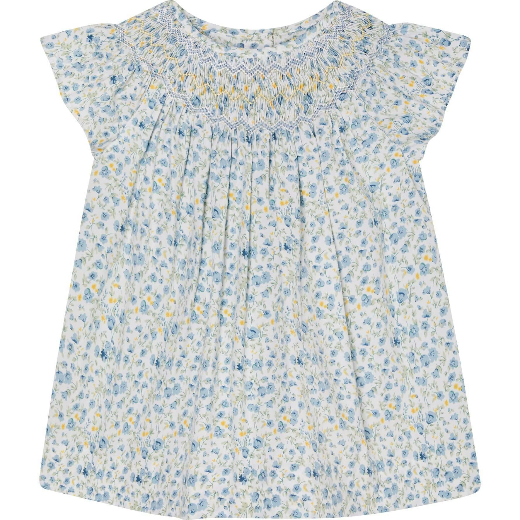 Hand-Smocked Girls Blouse Ines
