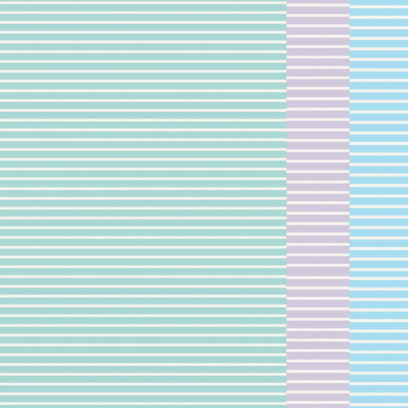 Pastel stripes triquini