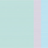 Pastel stripes swimsuit