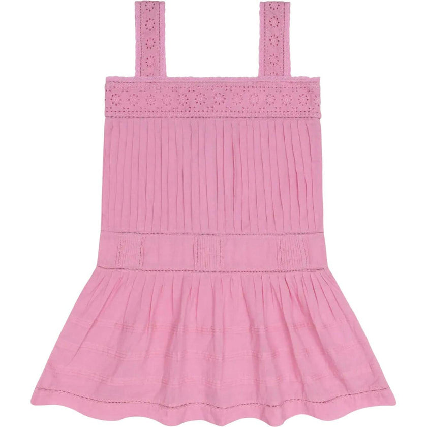 girls blush drop waist dress