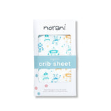 Organic Crib Sheet - Robots