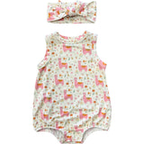 Baby Girl Bubble Bodysuit Set