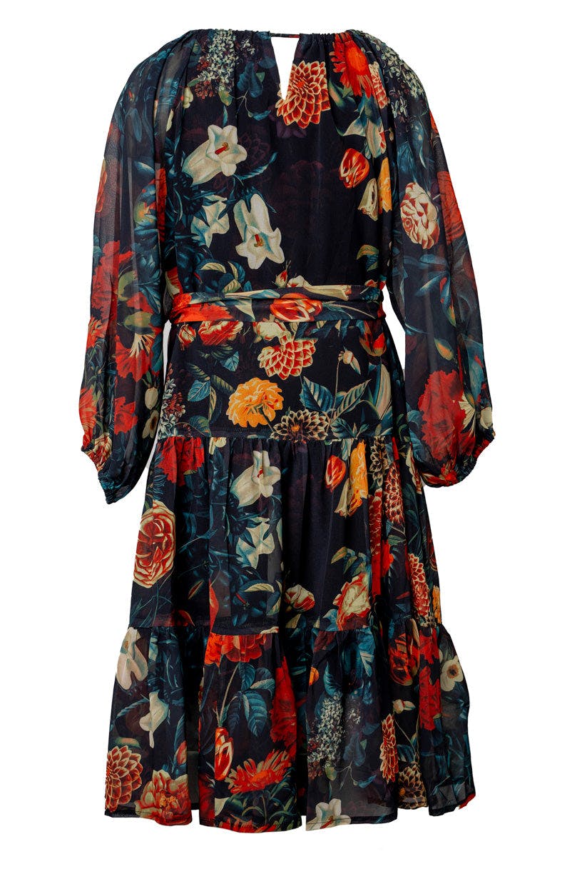 Mini Imogen Dress in Moody Floral