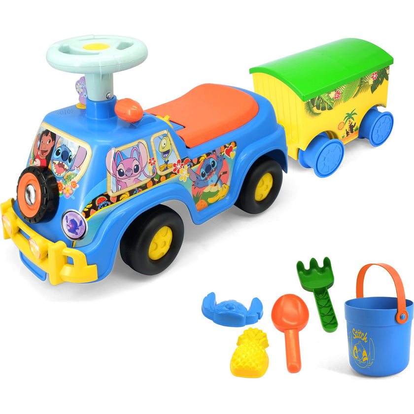Light 'N' Sounds: Ride-On Camper & Trailer - Stitch