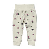 Girls Fleece Sweatpants in Wild Stem