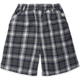 Play Cargo Shorts in Grey Plaid