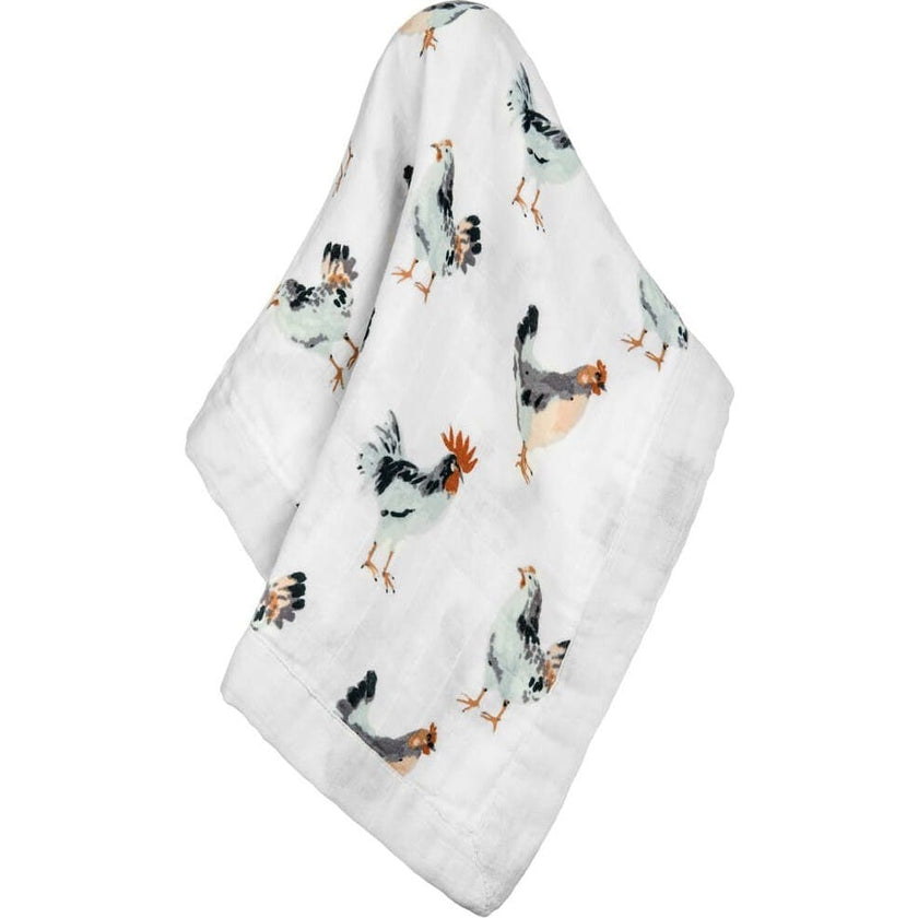 Mini Lovey Two-Layer Muslin Security Blanket