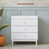 Babyletto Gelato 3-Drawer Compact Changer Dresser with Removable Changing Tray (34")