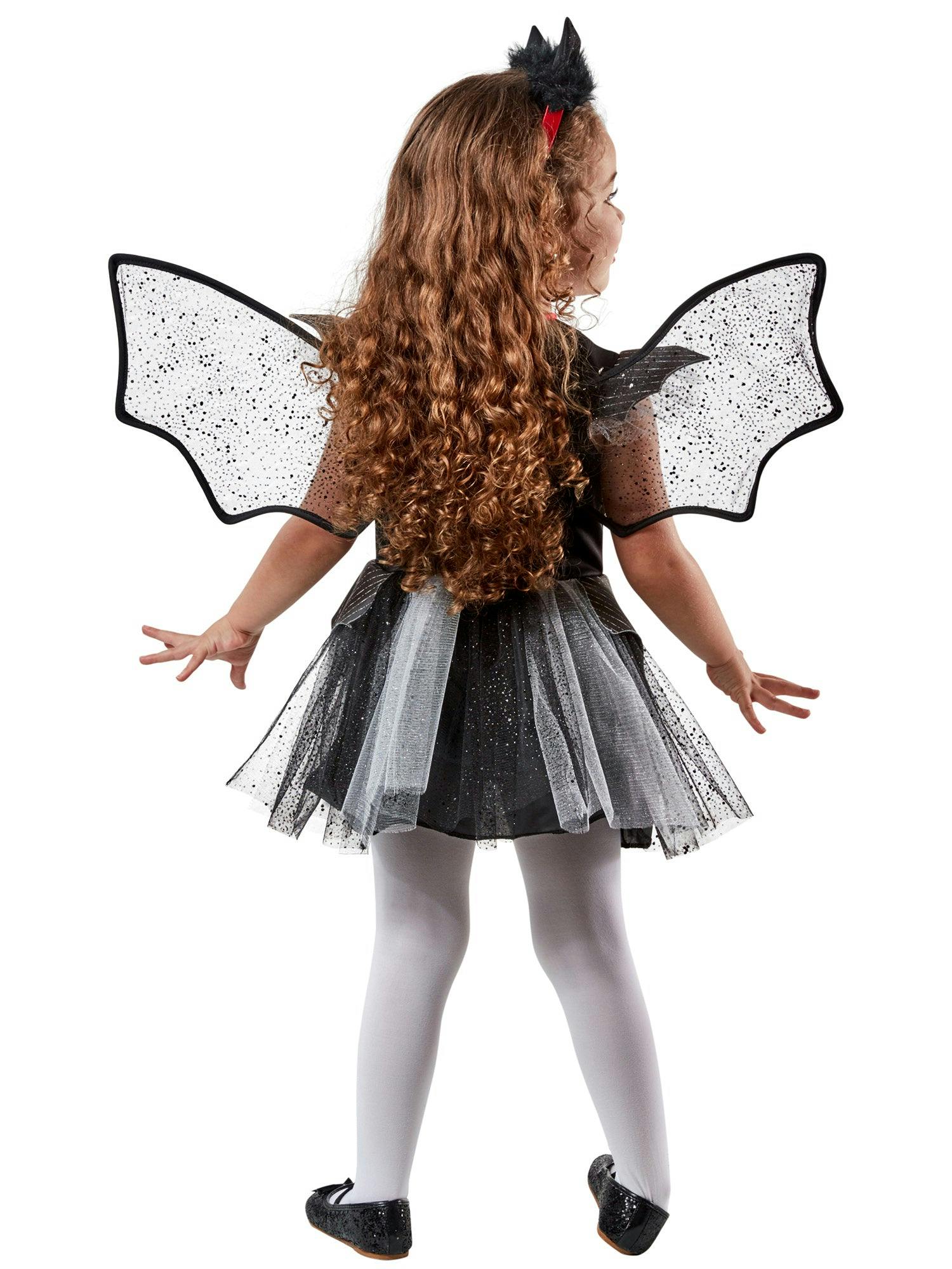 Girls' Sparkly Bat Tutu Costume