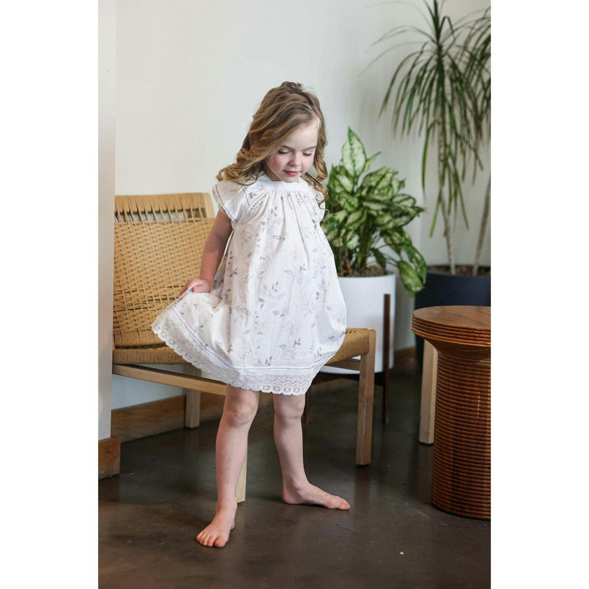 Pretty Poppies Short Sleeve Dress