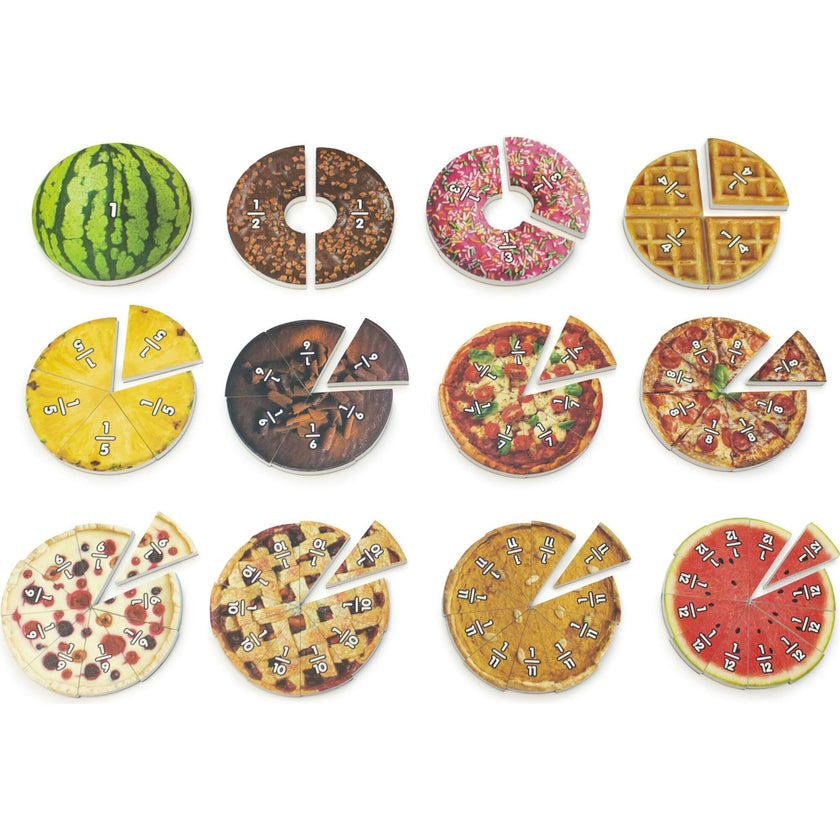 Food Fractions Educational Learning Set