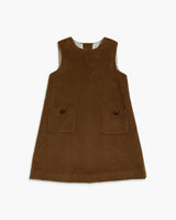 Pichi Dress Chestnut Corduroy
