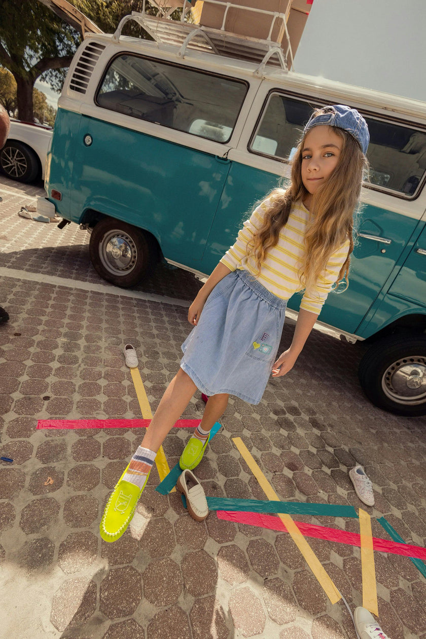 PATCH SKIRT SHORT