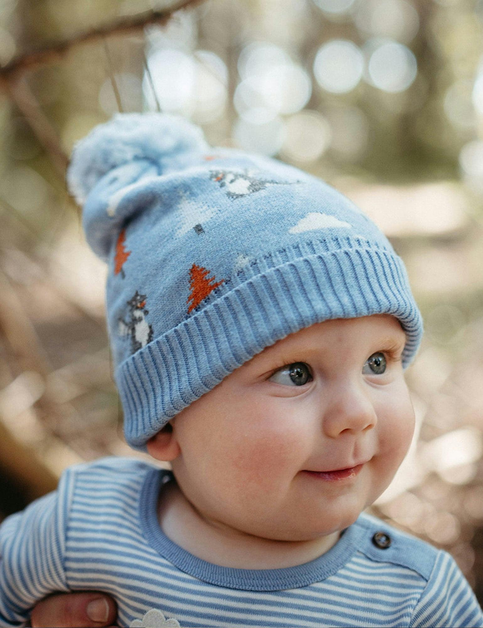 Magical Forest Beanie Forest Jacquard