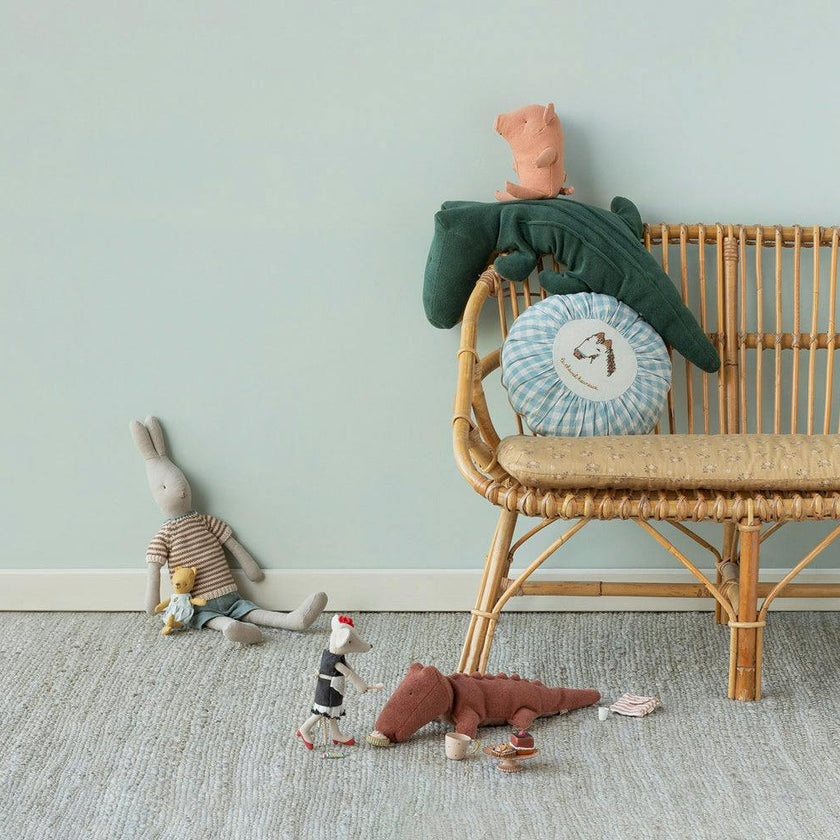 Safari friends, Crocodile, Small - Vintage rose