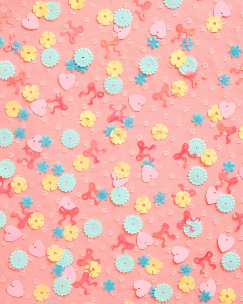 Tea Party Confetti - 200 pc pastel confetti set