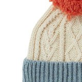 Finchley Merino Bobble Hat - Sky Blue