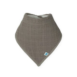 Cotton Muslin + Fleece Bandana Bib 4 Pack - Adobe Checker