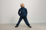 Elio Corduroy Trouser Black Iris
