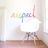 Watercolor Words • Respect • Peel-and-Stick Wall Decals