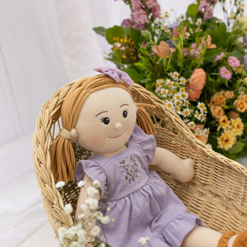 The Clementine Collective knitted doll Amelia