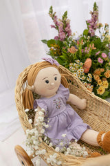 The Clementine Collective knitted doll Amelia