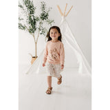 Raglan Sweatshirt Teepee in Toffee