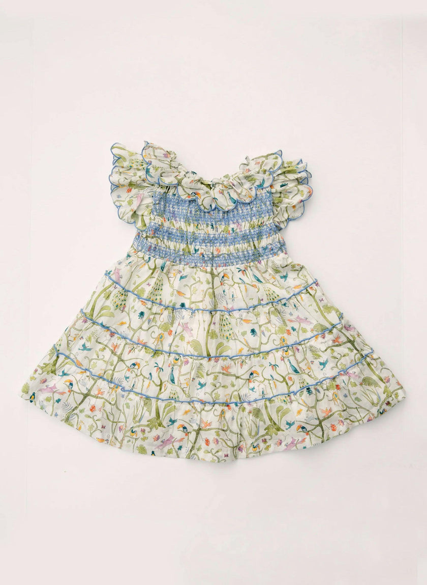 Mimi Dress - Tropical Garden