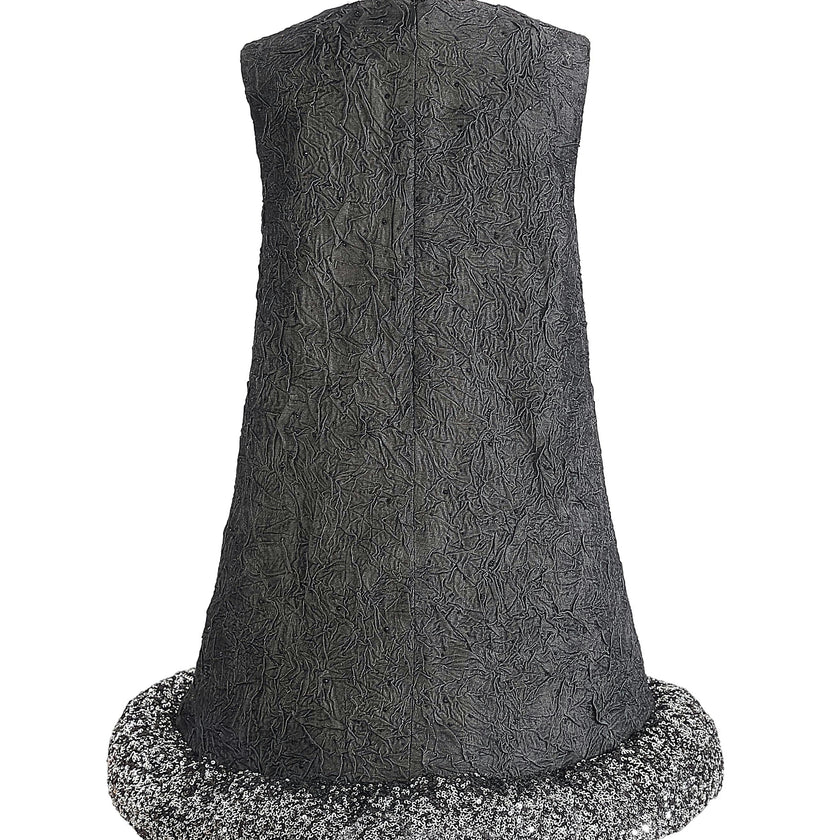 Dark Gray Speckled Dress