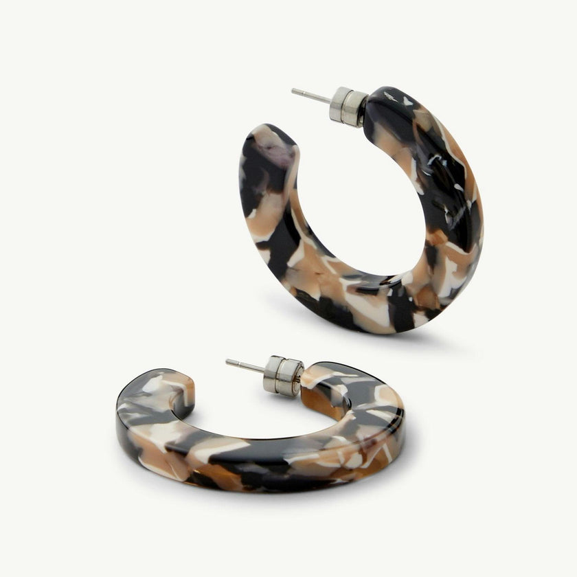 Kate Handcrafted Open Hoops Earrings