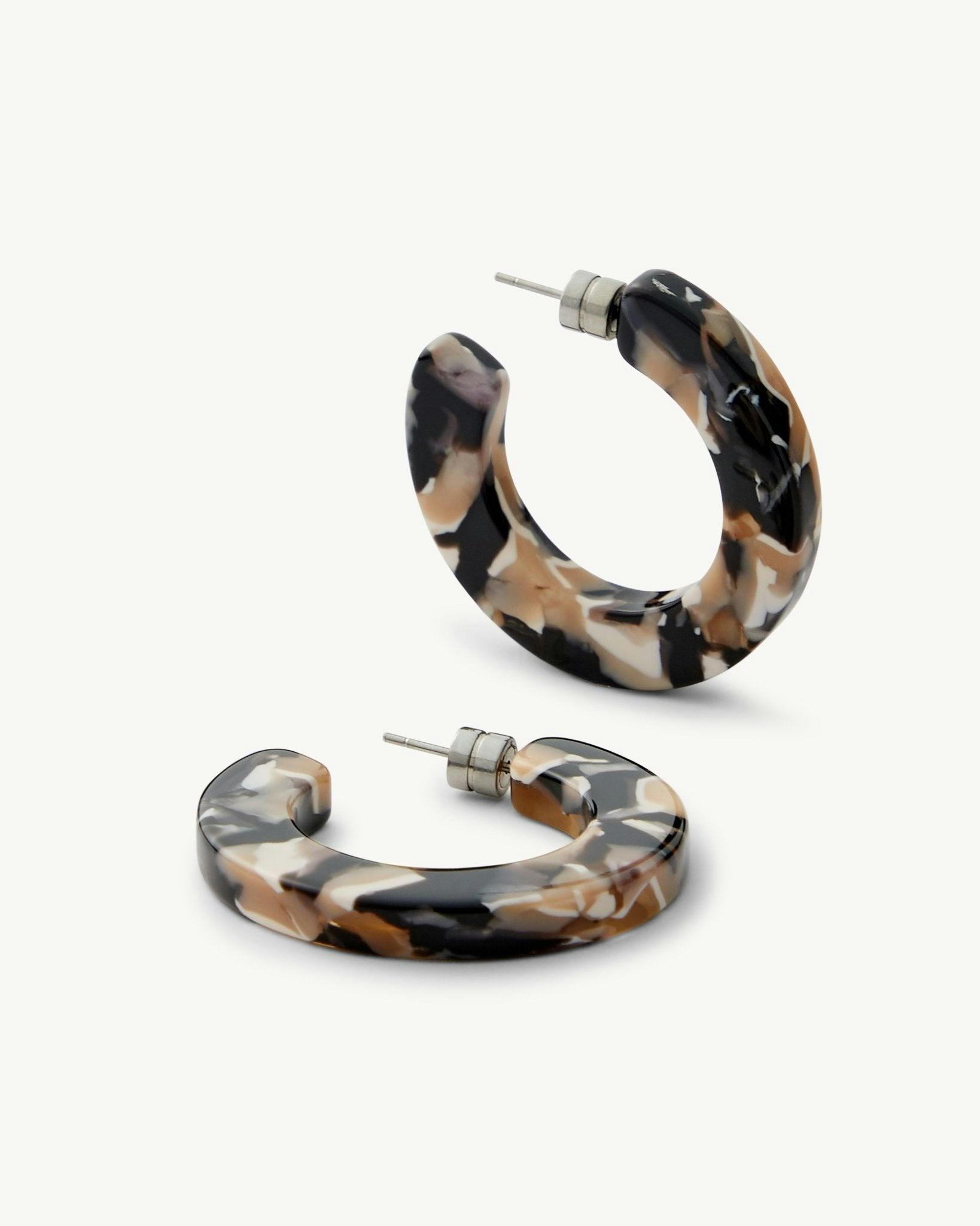 Kate Handcrafted Open Hoops Earrings