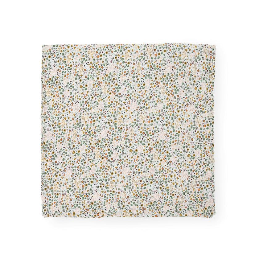 Stretch Knit Swaddle Blanket - Pressed Petals