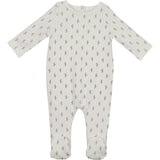 Printed Floral Footie