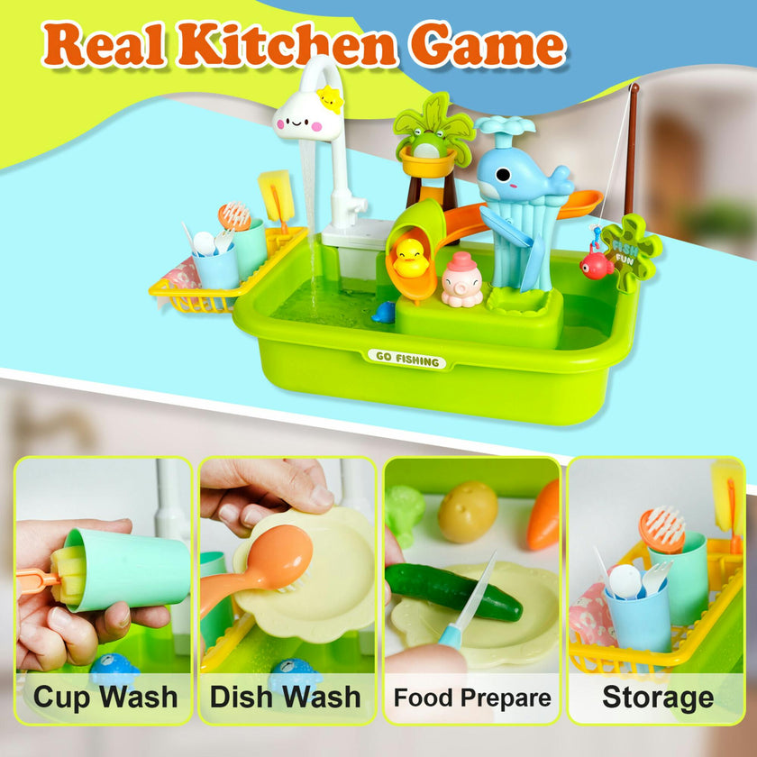 Easy Playhouse: 4-In-1 Play Sink