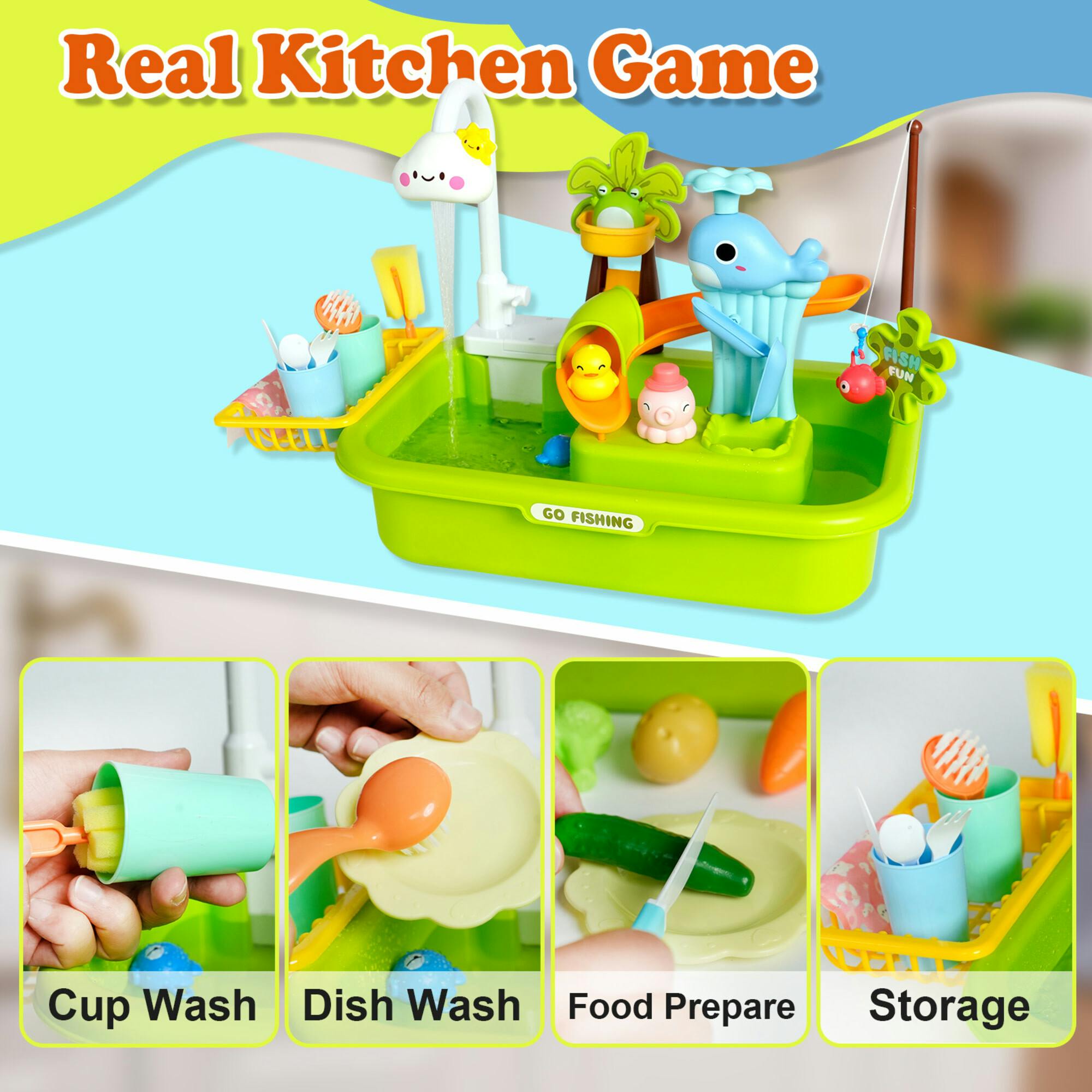Easy Playhouse: 4-In-1 Play Sink
