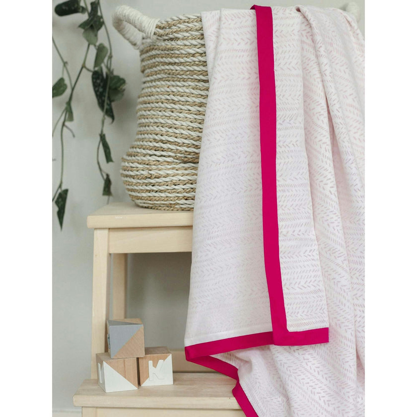 Block-Printed Cotton Dohar