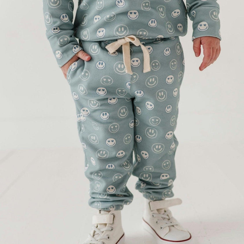 Boy's Joggers Gray Mist