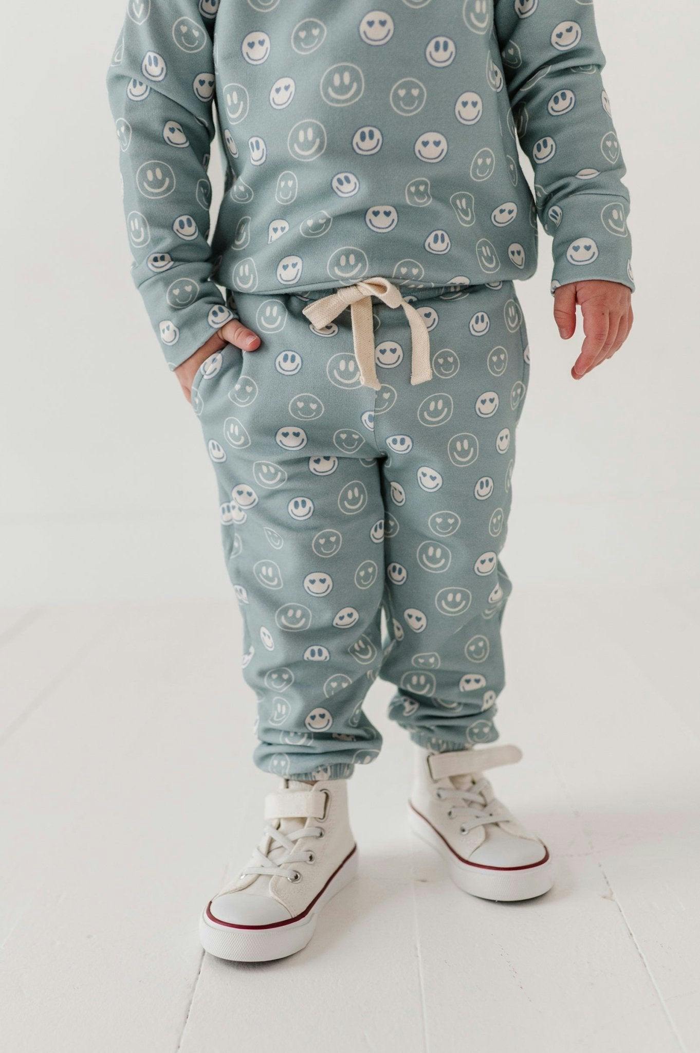 Boy's Joggers Gray Mist