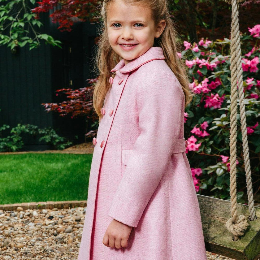 Classic Coat in Pale Pink