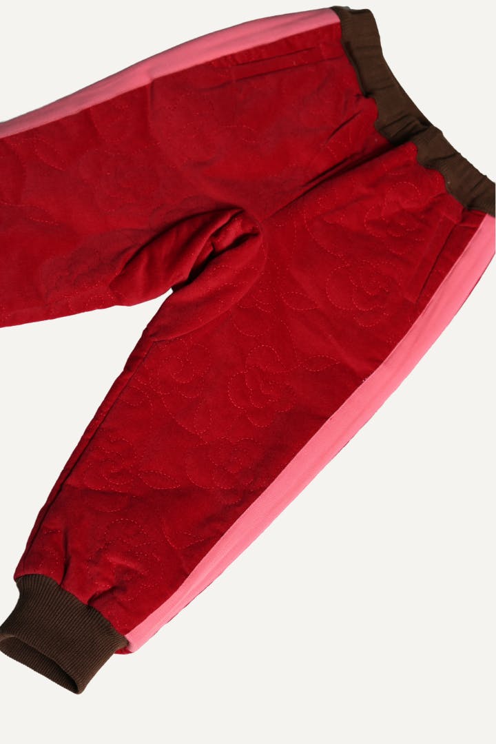 BLOOM PADDED TRACK PANTS