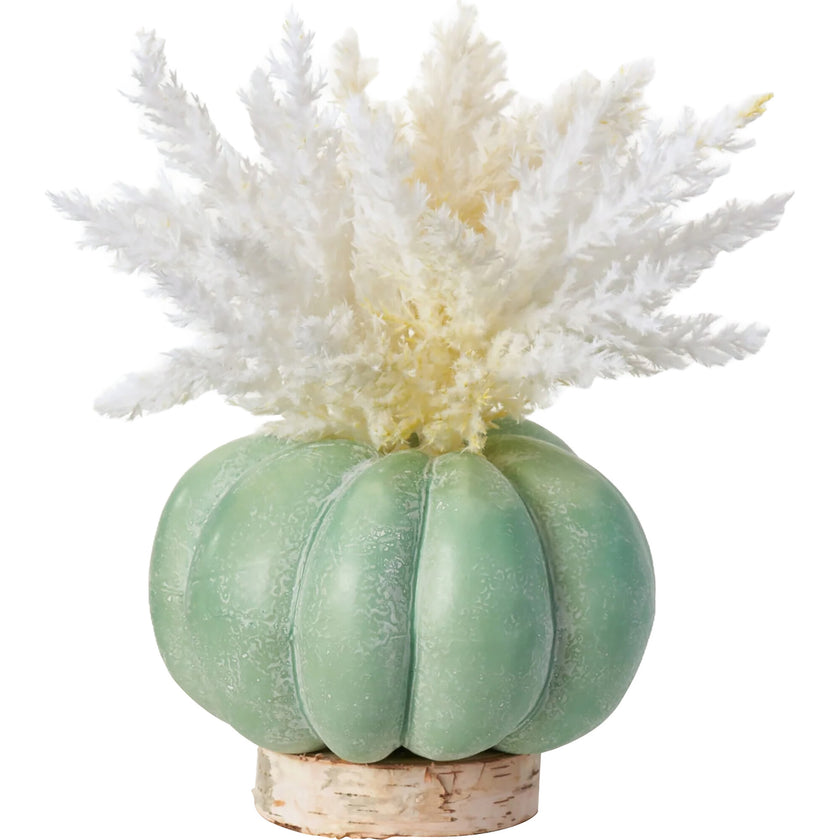 Pampas Grass Pumpkin Centerpiece