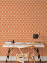 Papier peint MARACAS coloris Terre battue