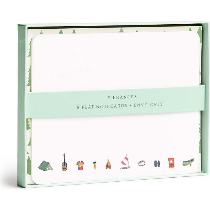 Set of 8 Flat Notecards