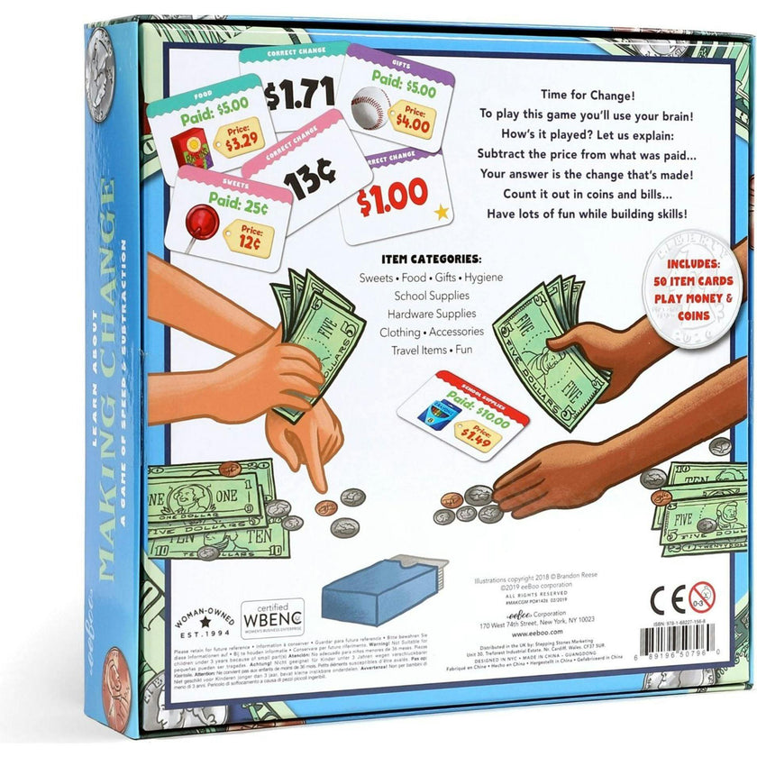 Learn About Making Change Game