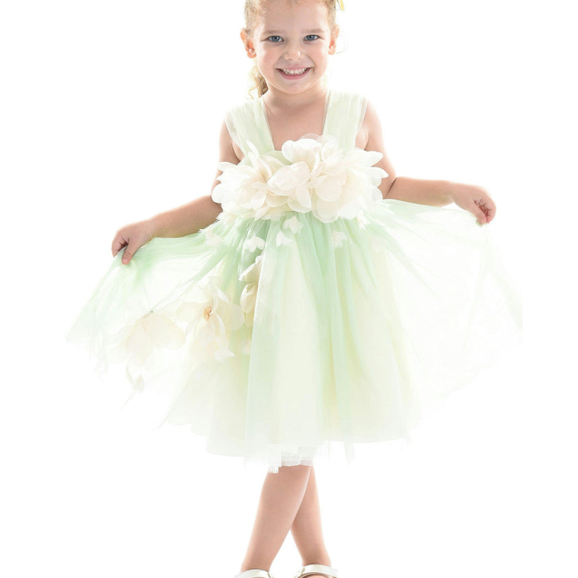 Green Kyra Floral Dress